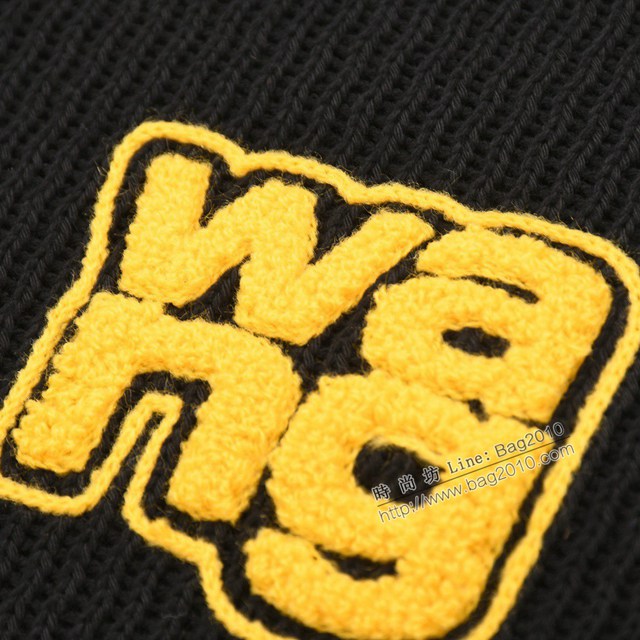 AlexanderWang專櫃2023FW新款刺繡針織衫毛衣 男女同款 tzy2995